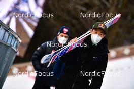 08.01.2022, Bischofshofen, Austria (AUT): Ryoyu Kobayashi (JPN) - FIS world cup ski jumping men, individual HS142, Bischofshofen (AUT). www.nordicfocus.com. © Reichert/NordicFocus. Every downloaded picture is fee-liable.