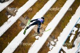08.01.2022, Bischofshofen, Austria (AUT): Clemens Aigner (AUT) - FIS world cup ski jumping men, individual HS142, Bischofshofen (AUT). www.nordicfocus.com. © Reichert/NordicFocus. Every downloaded picture is fee-liable.