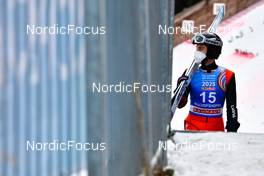 08.01.2022, Bischofshofen, Austria (AUT): Decker Dean (USA) - FIS world cup ski jumping men, individual HS142, Bischofshofen (AUT). www.nordicfocus.com. © Reichert/NordicFocus. Every downloaded picture is fee-liable.