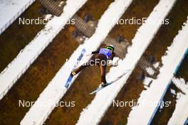 08.01.2022, Bischofshofen, Austria (AUT): Lovro Kos (SLO) - FIS world cup ski jumping men, individual HS142, Bischofshofen (AUT). www.nordicfocus.com. © Reichert/NordicFocus. Every downloaded picture is fee-liable.