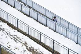 08.01.2022, Bischofshofen, Austria (AUT): Casey Larson (USA) - FIS world cup ski jumping men, individual HS142, Bischofshofen (AUT). www.nordicfocus.com. © Reichert/NordicFocus. Every downloaded picture is fee-liable.