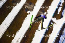 08.01.2022, Bischofshofen, Austria (AUT): Robert Johansson (NOR) - FIS world cup ski jumping men, individual HS142, Bischofshofen (AUT). www.nordicfocus.com. © Reichert/NordicFocus. Every downloaded picture is fee-liable.