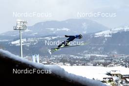 08.01.2022, Bischofshofen, Austria (AUT): Keiichi Sato (JPN) - FIS world cup ski jumping men, individual HS142, Bischofshofen (AUT). www.nordicfocus.com. © Reichert/NordicFocus. Every downloaded picture is fee-liable.
