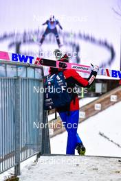 08.01.2022, Bischofshofen, Austria (AUT): Daswid Kubacki (POL) - FIS world cup ski jumping men, individual HS142, Bischofshofen (AUT). www.nordicfocus.com. © Reichert/NordicFocus. Every downloaded picture is fee-liable.