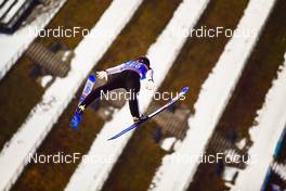 08.01.2022, Bischofshofen, Austria (AUT): Marius Lindvik (NOR) - FIS world cup ski jumping men, individual HS142, Bischofshofen (AUT). www.nordicfocus.com. © Reichert/NordicFocus. Every downloaded picture is fee-liable.