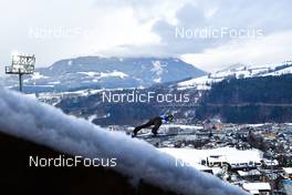 08.01.2022, Bischofshofen, Austria (AUT): Timi Zajc (SLO) - FIS world cup ski jumping men, individual HS142, Bischofshofen (AUT). www.nordicfocus.com. © Reichert/NordicFocus. Every downloaded picture is fee-liable.