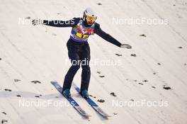 09.01.2022, Bischofshofen, Austria (AUT): Sabirzhan Muminov (KAZ) - FIS world cup ski jumping men, team HS142, Bischofshofen (AUT). www.nordicfocus.com. © Reichert/NordicFocus. Every downloaded picture is fee-liable.