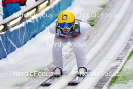 09.01.2022, Bischofshofen, Austria (AUT): Ilya Mankov (RUS) - FIS world cup ski jumping men, team HS142, Bischofshofen (AUT). www.nordicfocus.com. © Reichert/NordicFocus. Every downloaded picture is fee-liable.