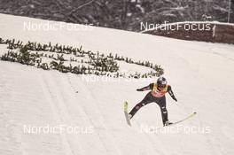 09.01.2022, Bischofshofen, Austria (AUT): Andreas Wellinger (GER) - FIS world cup ski jumping men, team HS142, Bischofshofen (AUT). www.nordicfocus.com. © Reichert/NordicFocus. Every downloaded picture is fee-liable.