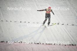 09.01.2022, Bischofshofen, Austria (AUT): Constantin Schmid (GER) - FIS world cup ski jumping men, team HS142, Bischofshofen (AUT). www.nordicfocus.com. © Reichert/NordicFocus. Every downloaded picture is fee-liable.