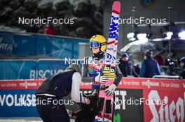 09.01.2022, Bischofshofen, Austria (AUT): Danil Sadreev (RUS) - FIS world cup ski jumping men, team HS142, Bischofshofen (AUT). www.nordicfocus.com. © Reichert/NordicFocus. Every downloaded picture is fee-liable.