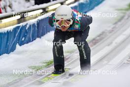 09.01.2022, Bischofshofen, Austria (AUT): Andrzej Stekala (POL) - FIS world cup ski jumping men, team HS142, Bischofshofen (AUT). www.nordicfocus.com. © Reichert/NordicFocus. Every downloaded picture is fee-liable.