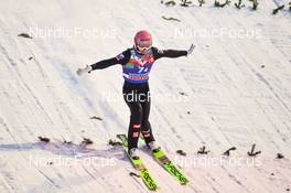 09.01.2022, Bischofshofen, Austria (AUT): Daniel Huber (AUT) - FIS world cup ski jumping men, team HS142, Bischofshofen (AUT). www.nordicfocus.com. © Reichert/NordicFocus. Every downloaded picture is fee-liable.