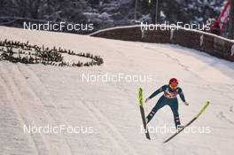 09.01.2022, Bischofshofen, Austria (AUT): Philipp Aschenwald (AUT) - FIS world cup ski jumping men, team HS142, Bischofshofen (AUT). www.nordicfocus.com. © Reichert/NordicFocus. Every downloaded picture is fee-liable.