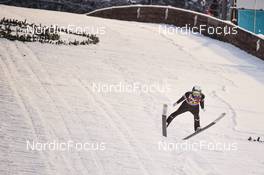 09.01.2022, Bischofshofen, Austria (AUT): Timi Zajc (SLO) - FIS world cup ski jumping men, team HS142, Bischofshofen (AUT). www.nordicfocus.com. © Reichert/NordicFocus. Every downloaded picture is fee-liable.