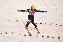 09.01.2022, Bischofshofen, Austria (AUT): Evgenii Klimov (RUS) - FIS world cup ski jumping men, team HS142, Bischofshofen (AUT). www.nordicfocus.com. © Reichert/NordicFocus. Every downloaded picture is fee-liable.