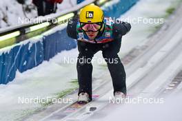 09.01.2022, Bischofshofen, Austria (AUT): Evgenii Klimov (RUS) - FIS world cup ski jumping men, team HS142, Bischofshofen (AUT). www.nordicfocus.com. © Reichert/NordicFocus. Every downloaded picture is fee-liable.