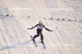 09.01.2022, Bischofshofen, Austria (AUT): Danil Vassilyev (RUS) - FIS world cup ski jumping men, team HS142, Bischofshofen (AUT). www.nordicfocus.com. © Reichert/NordicFocus. Every downloaded picture is fee-liable.