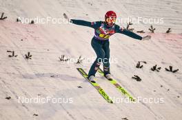 09.01.2022, Bischofshofen, Austria (AUT): Philipp Aschenwald (AUT) - FIS world cup ski jumping men, team HS142, Bischofshofen (AUT). www.nordicfocus.com. © Reichert/NordicFocus. Every downloaded picture is fee-liable.