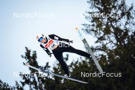 22.01.2022, Titisee-Neustadt, Germany (GER): Robin Pedersen (NOR) - FIS world cup ski jumping men, individual HS142, Titisee-Neustadt (GER). www.nordicfocus.com. © Volk/NordicFocus. Every downloaded picture is fee-liable.