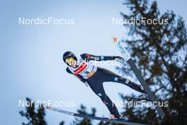 22.01.2022, Titisee-Neustadt, Germany (GER): Justin Lisso (GER) - FIS world cup ski jumping men, individual HS142, Titisee-Neustadt (GER). www.nordicfocus.com. © Volk/NordicFocus. Every downloaded picture is fee-liable.