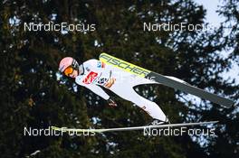 22.01.2022, Titisee-Neustadt, Germany (GER): Hoerl Jan (AUT) - FIS world cup ski jumping men, individual HS142, Titisee-Neustadt (GER). www.nordicfocus.com. © Volk/NordicFocus. Every downloaded picture is fee-liable.