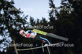 22.01.2022, Titisee-Neustadt, Germany (GER): Kraft Stefan (AUT) - FIS world cup ski jumping men, individual HS142, Titisee-Neustadt (GER). www.nordicfocus.com. © Volk/NordicFocus. Every downloaded picture is fee-liable.