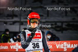 22.01.2022, Titisee-Neustadt, Germany (GER): Schmid Constantin (GER) - FIS world cup ski jumping men, individual HS142, Titisee-Neustadt (GER). www.nordicfocus.com. © Volk/NordicFocus. Every downloaded picture is fee-liable.