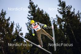 22.01.2022, Titisee-Neustadt, Germany (GER): Klimov Evgenii (RUS) - FIS world cup ski jumping men, individual HS142, Titisee-Neustadt (GER). www.nordicfocus.com. © Volk/NordicFocus. Every downloaded picture is fee-liable.