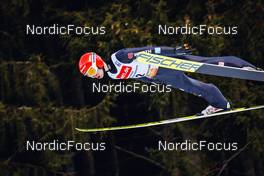 22.01.2022, Titisee-Neustadt, Germany (GER): Martin Hamann (GER) - FIS world cup ski jumping men, individual HS142, Titisee-Neustadt (GER). www.nordicfocus.com. © Volk/NordicFocus. Every downloaded picture is fee-liable.