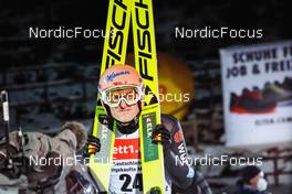 22.01.2022, Titisee-Neustadt, Germany (GER): Freund Severin (GER) - FIS world cup ski jumping men, individual HS142, Titisee-Neustadt (GER). www.nordicfocus.com. © Volk/NordicFocus. Every downloaded picture is fee-liable.