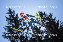 22.01.2022, Titisee-Neustadt, Germany (GER): Aschenwald Philipp (AUT) - FIS world cup ski jumping men, individual HS142, Titisee-Neustadt (GER). www.nordicfocus.com. © Volk/NordicFocus. Every downloaded picture is fee-liable.