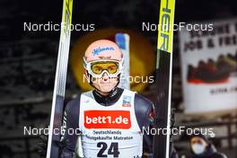 22.01.2022, Titisee-Neustadt, Germany (GER): Freund Severin (GER) - FIS world cup ski jumping men, individual HS142, Titisee-Neustadt (GER). www.nordicfocus.com. © Volk/NordicFocus. Every downloaded picture is fee-liable.