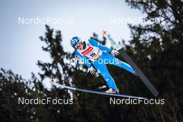 22.01.2022, Titisee-Neustadt, Germany (GER): Giovanni Bresadola (ITA) - FIS world cup ski jumping men, individual HS142, Titisee-Neustadt (GER). www.nordicfocus.com. © Volk/NordicFocus. Every downloaded picture is fee-liable.