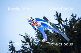 22.01.2022, Titisee-Neustadt, Germany (GER): Boyd-Clowes Mackenzie (CAN) - FIS world cup ski jumping men, individual HS142, Titisee-Neustadt (GER). www.nordicfocus.com. © Volk/NordicFocus. Every downloaded picture is fee-liable.