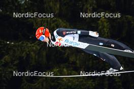 22.01.2022, Titisee-Neustadt, Germany (GER): Leyhe Stephan (GER) - FIS world cup ski jumping men, individual HS142, Titisee-Neustadt (GER). www.nordicfocus.com. © Volk/NordicFocus. Every downloaded picture is fee-liable.