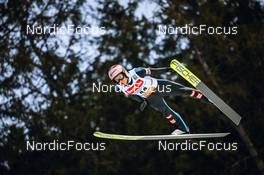 22.01.2022, Titisee-Neustadt, Germany (GER): Kraft Stefan (AUT) - FIS world cup ski jumping men, individual HS142, Titisee-Neustadt (GER). www.nordicfocus.com. © Volk/NordicFocus. Every downloaded picture is fee-liable.
