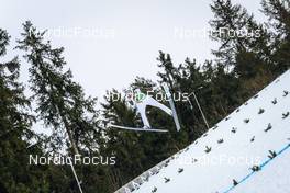 23.01.2022, Titisee-Neustadt, Germany (GER): Kevin Maltsev (EST) - FIS world cup ski jumping men, individual HS142, Titisee-Neustadt (GER). www.nordicfocus.com. © Volk/NordicFocus. Every downloaded picture is fee-liable.