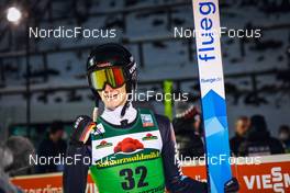 23.01.2022, Titisee-Neustadt, Germany (GER): Justin Lisso (GER) - FIS world cup ski jumping men, individual HS142, Titisee-Neustadt (GER). www.nordicfocus.com. © Volk/NordicFocus. Every downloaded picture is fee-liable.