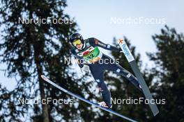 23.01.2022, Titisee-Neustadt, Germany (GER): Justin Lisso (GER) - FIS world cup ski jumping men, individual HS142, Titisee-Neustadt (GER). www.nordicfocus.com. © Volk/NordicFocus. Every downloaded picture is fee-liable.