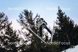 23.01.2022, Titisee-Neustadt, Germany (GER): Robin Pedersen (NOR) - FIS world cup ski jumping men, individual HS142, Titisee-Neustadt (GER). www.nordicfocus.com. © Volk/NordicFocus. Every downloaded picture is fee-liable.