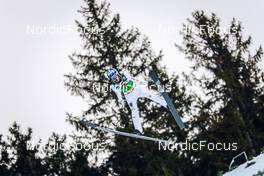 23.01.2022, Titisee-Neustadt, Germany (GER): Francesco Cecon (ITA) - FIS world cup ski jumping men, individual HS142, Titisee-Neustadt (GER). www.nordicfocus.com. © Volk/NordicFocus. Every downloaded picture is fee-liable.