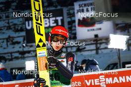 23.01.2022, Titisee-Neustadt, Germany (GER): Constantin Schmid (GER) - FIS world cup ski jumping men, individual HS142, Titisee-Neustadt (GER). www.nordicfocus.com. © Volk/NordicFocus. Every downloaded picture is fee-liable.