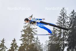 29.01.2022, Willingen, Germany (GER): Mathis Contamine (FRA) - FIS world cup ski jumping men, individual HS145, Willingen (GER). www.nordicfocus.com. © Reichert/NordicFocus. Every downloaded picture is fee-liable