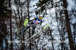 28.01.2022, Willingen, Germany (GER): Ema Klinec (SLO) - FIS world cup ski jumping men, mixed team HS145, Willingen (GER). www.nordicfocus.com. © Reichert/NordicFocus. Every downloaded picture is fee-liable