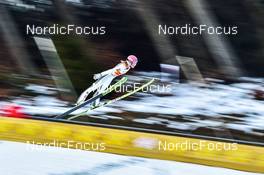 28.01.2022, Willingen, Germany (GER): Marita Kramer (AUT) - FIS world cup ski jumping men, mixed team HS145, Willingen (GER). www.nordicfocus.com. © Reichert/NordicFocus. Every downloaded picture is fee-liable