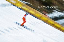 28.01.2022, Willingen, Germany (GER): Julia Kykkaenen (FIN) - FIS world cup ski jumping men, mixed team HS145, Willingen (GER). www.nordicfocus.com. © Reichert/NordicFocus. Every downloaded picture is fee-liable