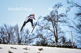 28.01.2022, Willingen, Germany (GER): Julia Clair (FRA) - FIS world cup ski jumping men, mixed team HS145, Willingen (GER). www.nordicfocus.com. © Reichert/NordicFocus. Every downloaded picture is fee-liable