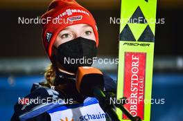 28.01.2022, Willingen, Germany (GER): Katharina Althaus (GER) - FIS world cup ski jumping men, mixed team HS145, Willingen (GER). www.nordicfocus.com. © Reichert/NordicFocus. Every downloaded picture is fee-liable