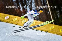 28.01.2022, Willingen, Germany (GER): Valentin Foubert (FRA) - FIS world cup ski jumping men, mixed team HS145, Willingen (GER). www.nordicfocus.com. © Reichert/NordicFocus. Every downloaded picture is fee-liable